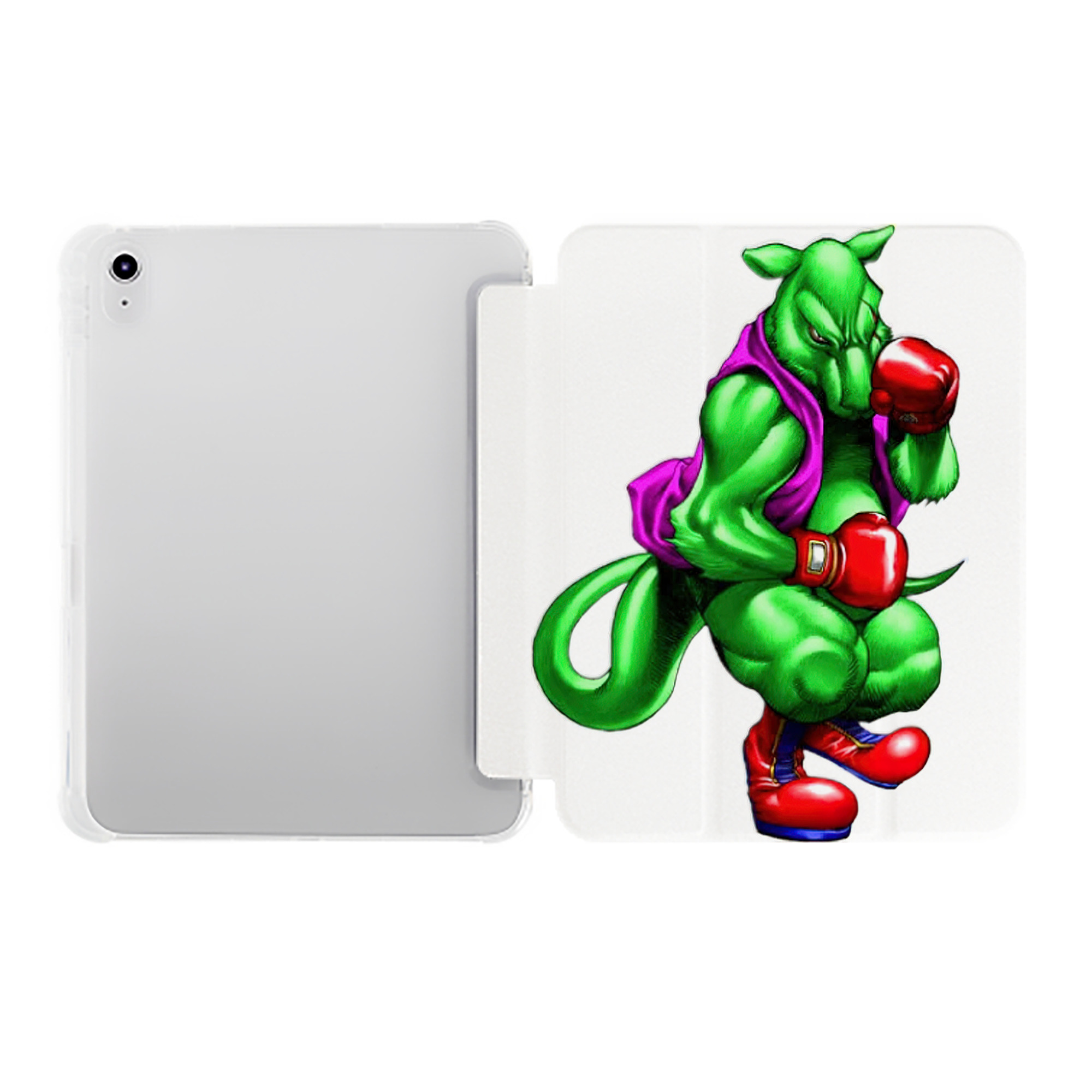 （画像用） 遊☆戯☆王 Yu-Gi-Oh! IPad ケース ペン収納付き 三つ折りスタンド PUレザー×シリコン 対応機種9.5/10.5/10.9インチ
